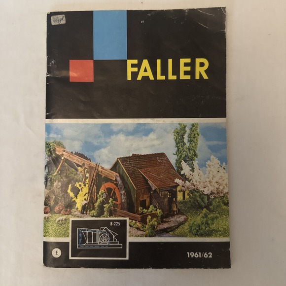 FALLER Other - Original Faller Model Manufacturer Catalog Brochure 1961/62 65 Page catalogue